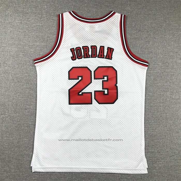 Maillot Enfant Chicago Bulls Michael Jordan #23 Mitchell & Ness 1997-98 Blanc